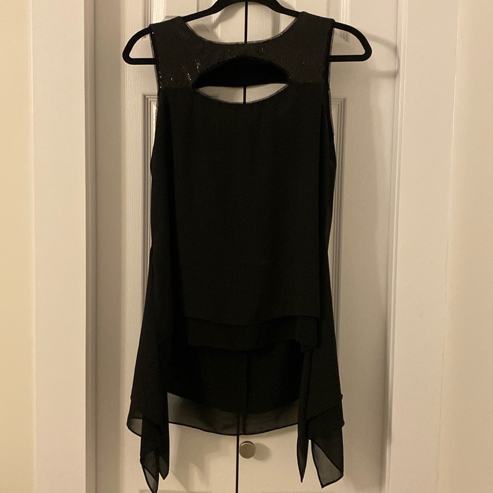 BCBG Max Azria Black halter top